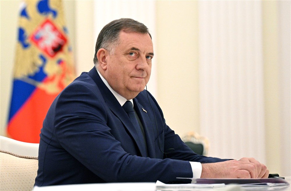 Russian President Putin meets Bosnian Serb leader Dodik in Moscow