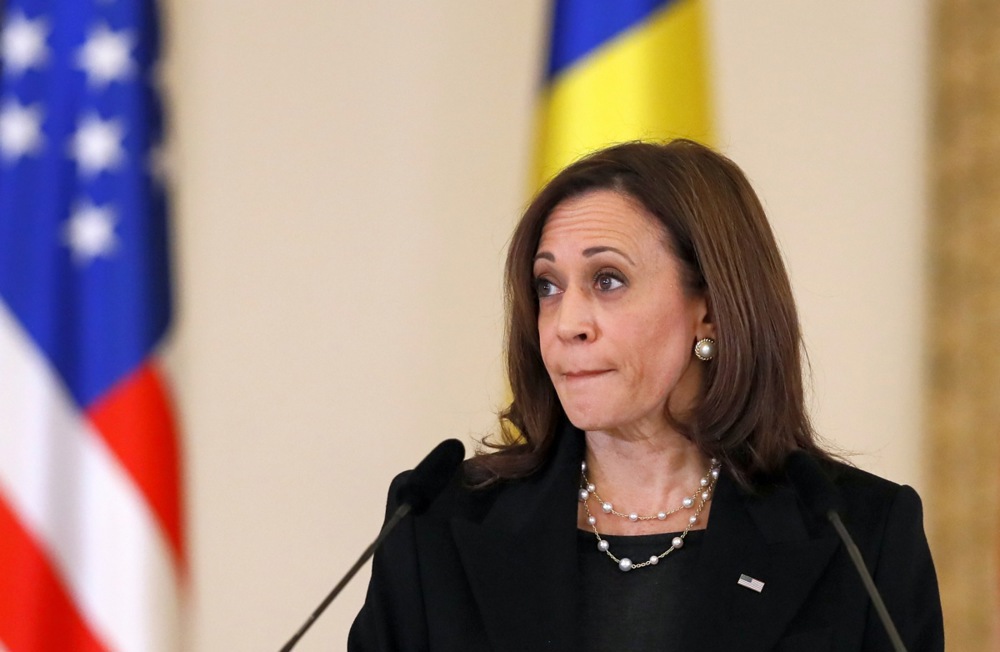 U.S. vice president Kamala Harris visits Romania