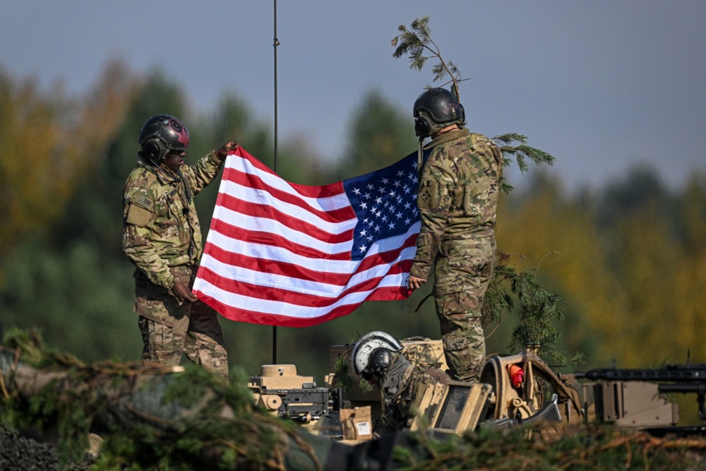 Military exercises codenamed 'Borsuk-22' at the training ground in Nowa Deba