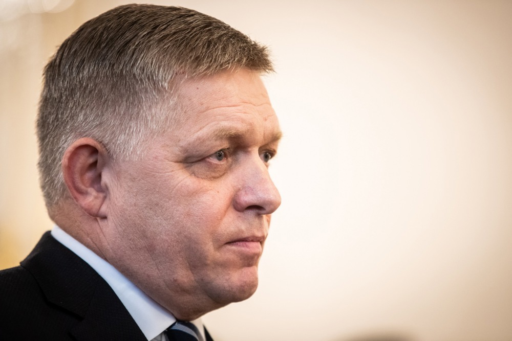 Slovakia's Prime Minister Robert Fico shot in Handlova