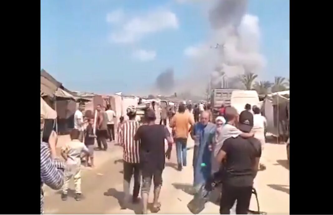 Кан Јунис нападнат