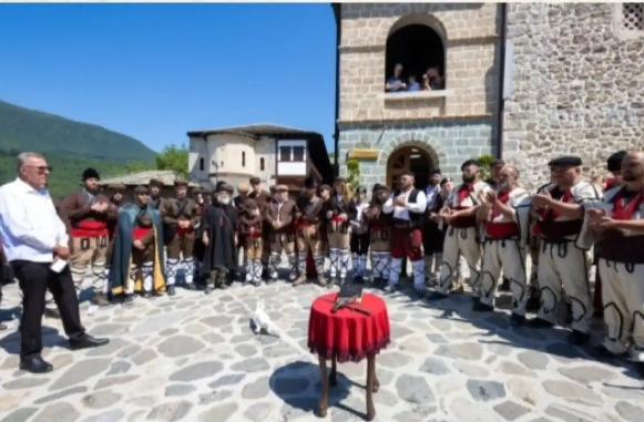 konjanica bigorski manastir krusevo ilinden