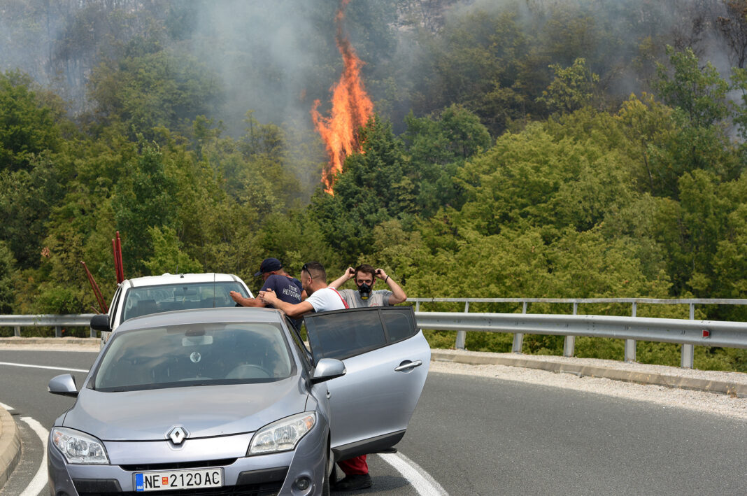 NMACEDONIA - WILDFIRE - NATURE - CLIMATE - HEAT