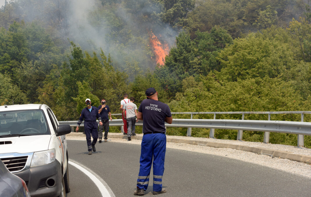 NMACEDONIA - WILDFIRE - NATURE - CLIMATE - HEAT