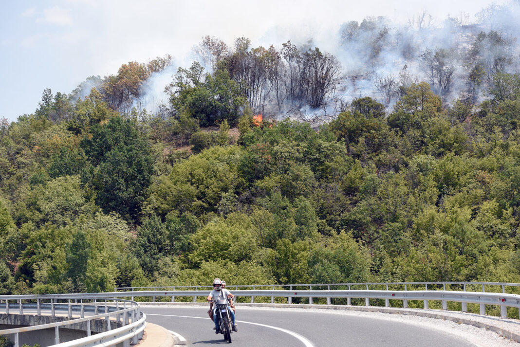 NMACEDONIA - WILDFIRE - NATURE - CLIMATE - HEAT