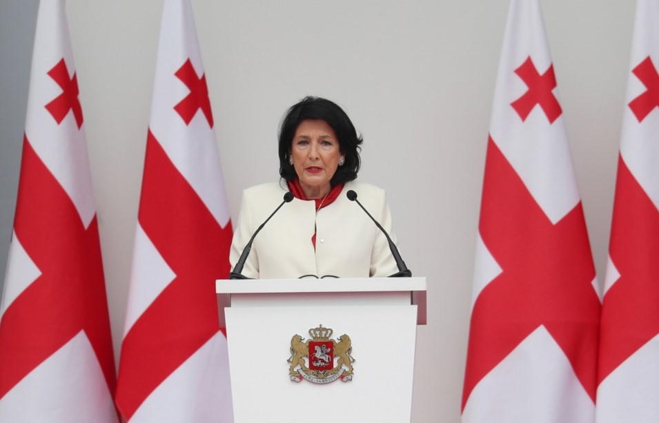 Salome Zurabichvili Gruzija epa