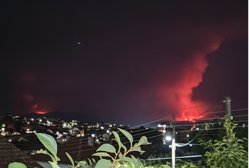 Serta pozarot viden od Negotino