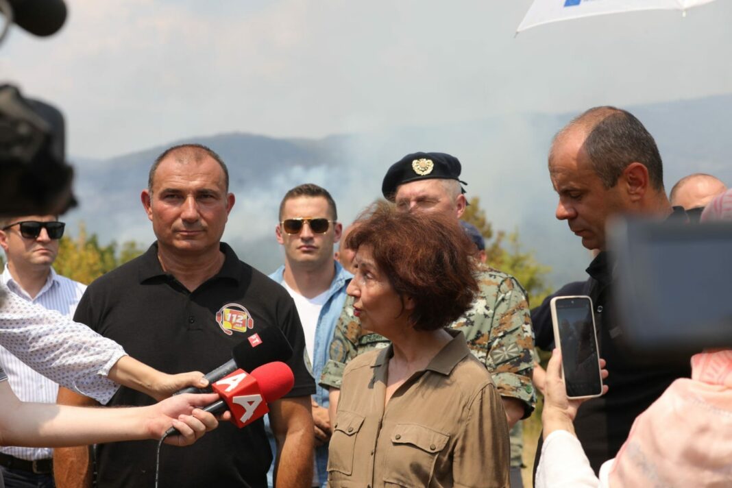 Siljanovska so Stojance i vojska kaj pozari