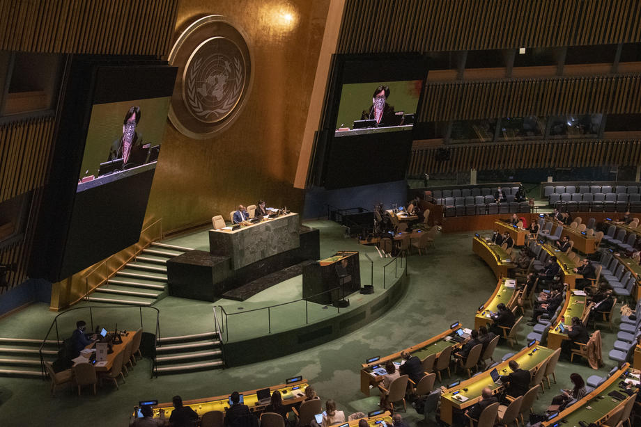 UN General Assembly votes on Security Council rules