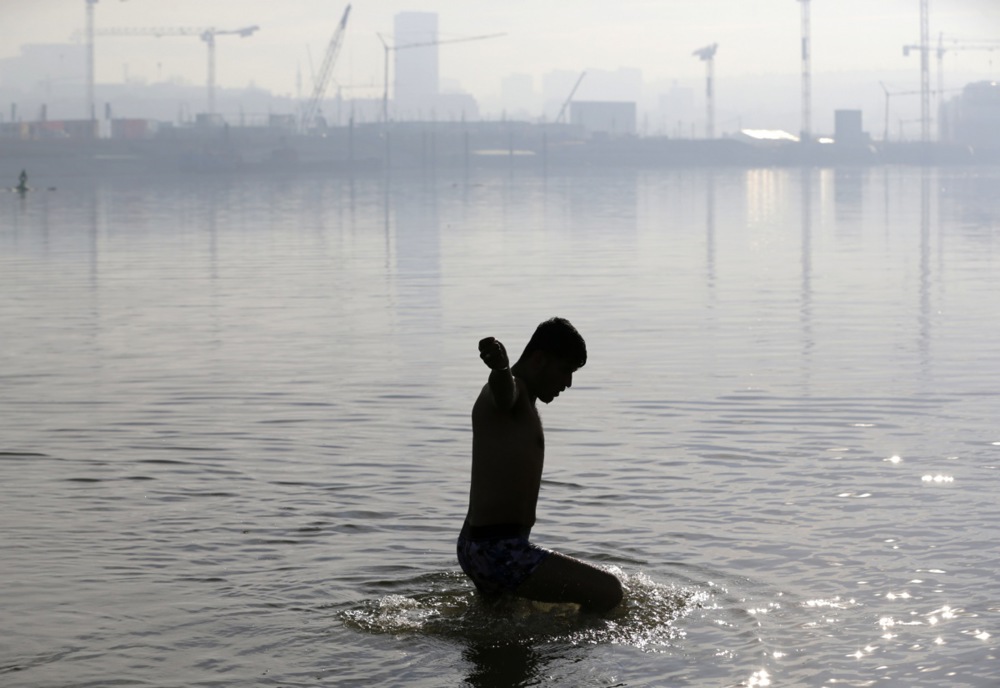 Migrants in Belgrade