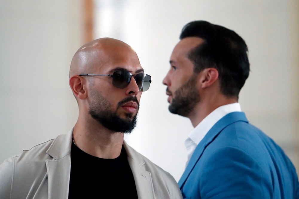 Tate brothers court hearing in Bucharest