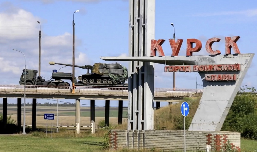 Russia deploys military equipment in Kursk amid Ukrainian offensive