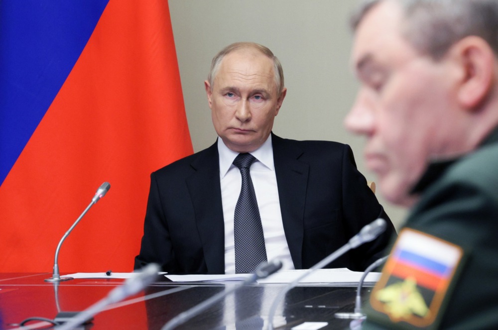 Russian President Vladimir Putin chairs meeting with members of Russia Security Council