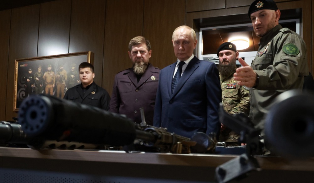 Russian President Putin visits North Caucasian Federal District