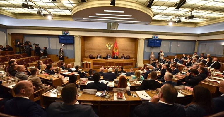 Montenegro Prime Minister Milojko Spajic delivers plan for new government