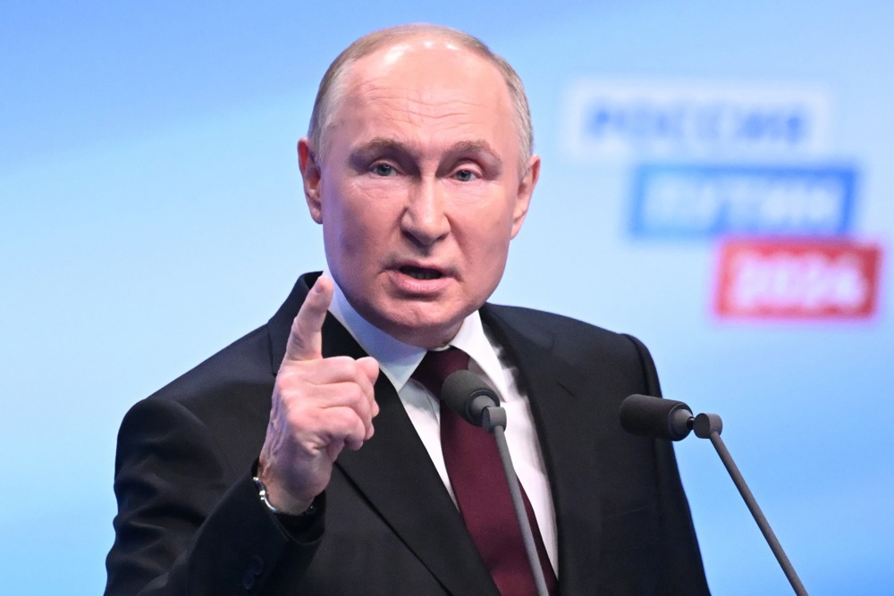 Russian President Putin addresses election results
