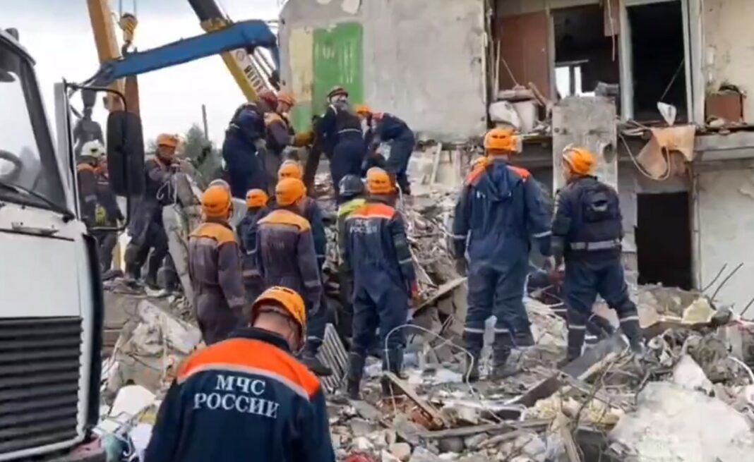 Русија урната зграда