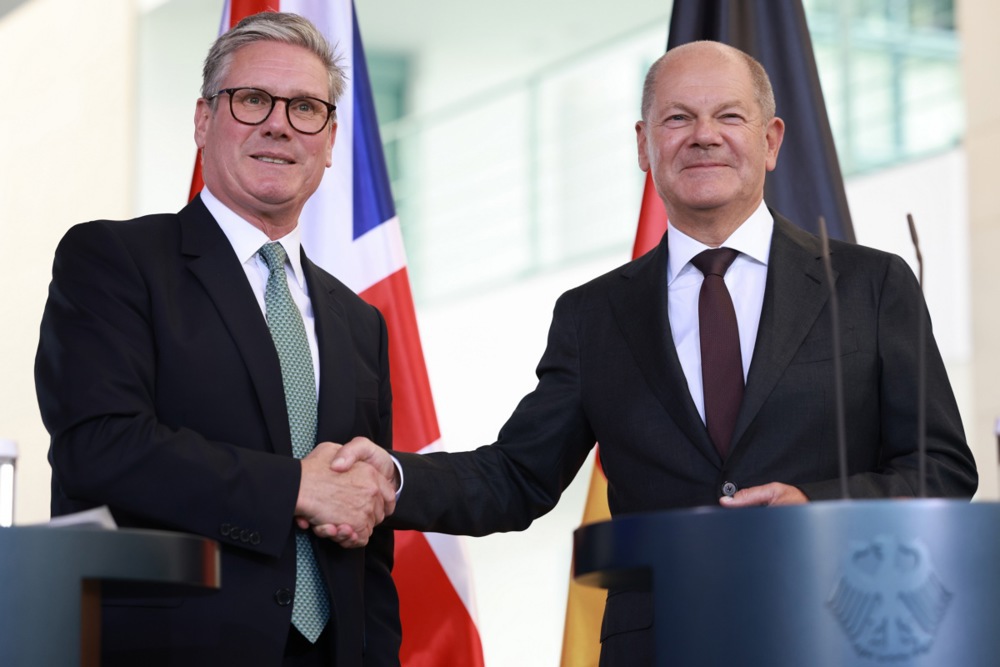 British Prime Minister Starmer visits Berlin to launch new bilateral treaty