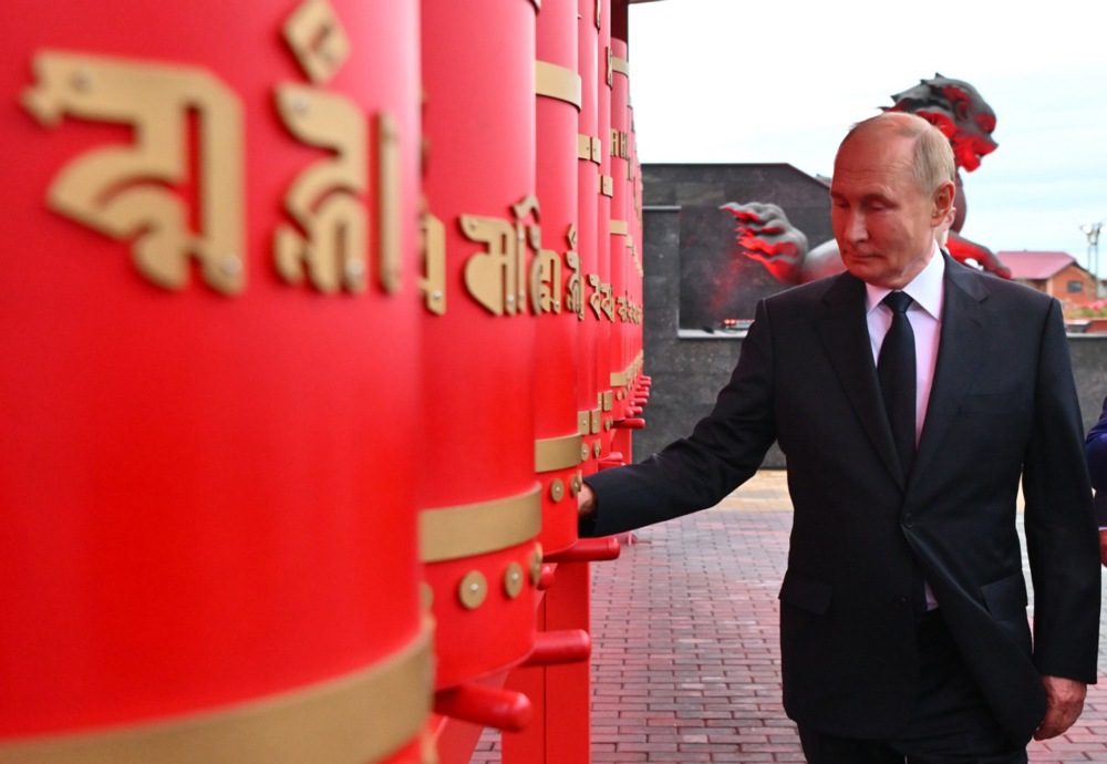 Russian President Vladimir Putin visits Tuva in South Central Siberia
