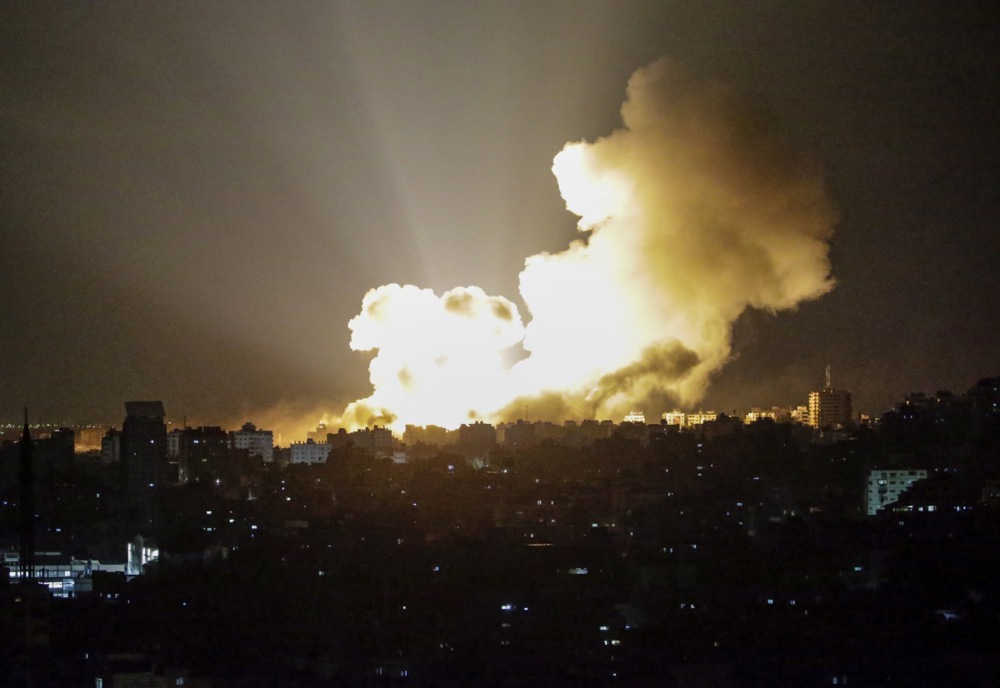Israeli air strike on Gaza