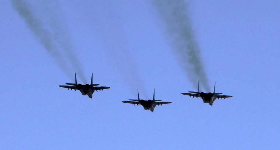 Graduation ceremony for the newly promoted Serbian Army officers
