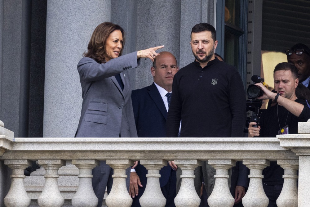 President Biden and Vice President Harris meet with Ukrainian President Volodymyr Zelensky