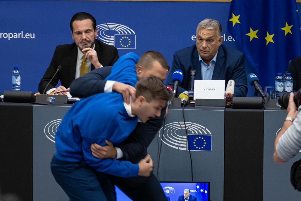 European Parliament session in Strasbourg