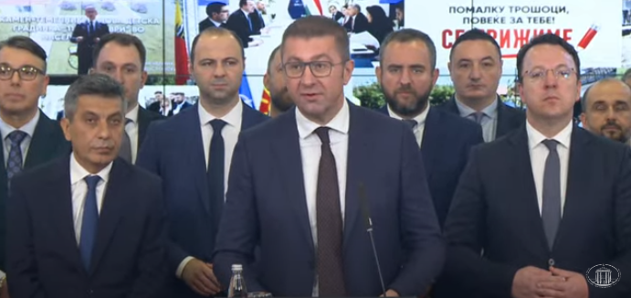 mickoski pres 100 dena vlada