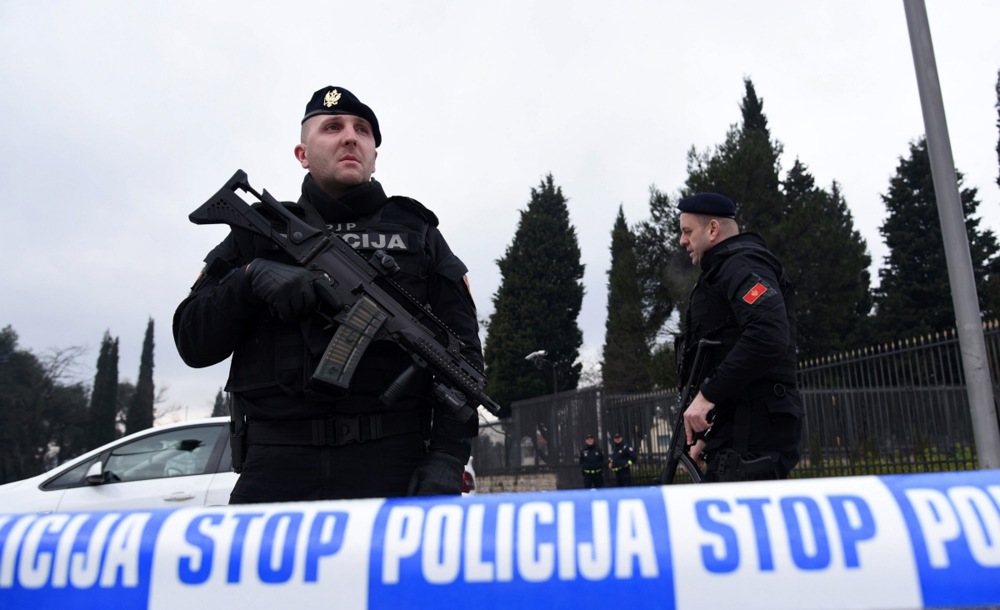 Man throws explosive then blows himself up at US Embassy in Podgorica