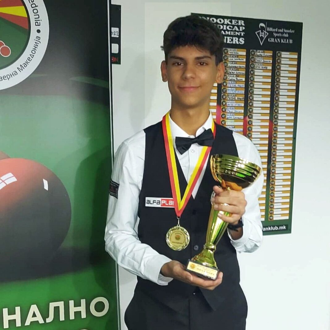 teodor velickovski snooker mladinski prvak 2024