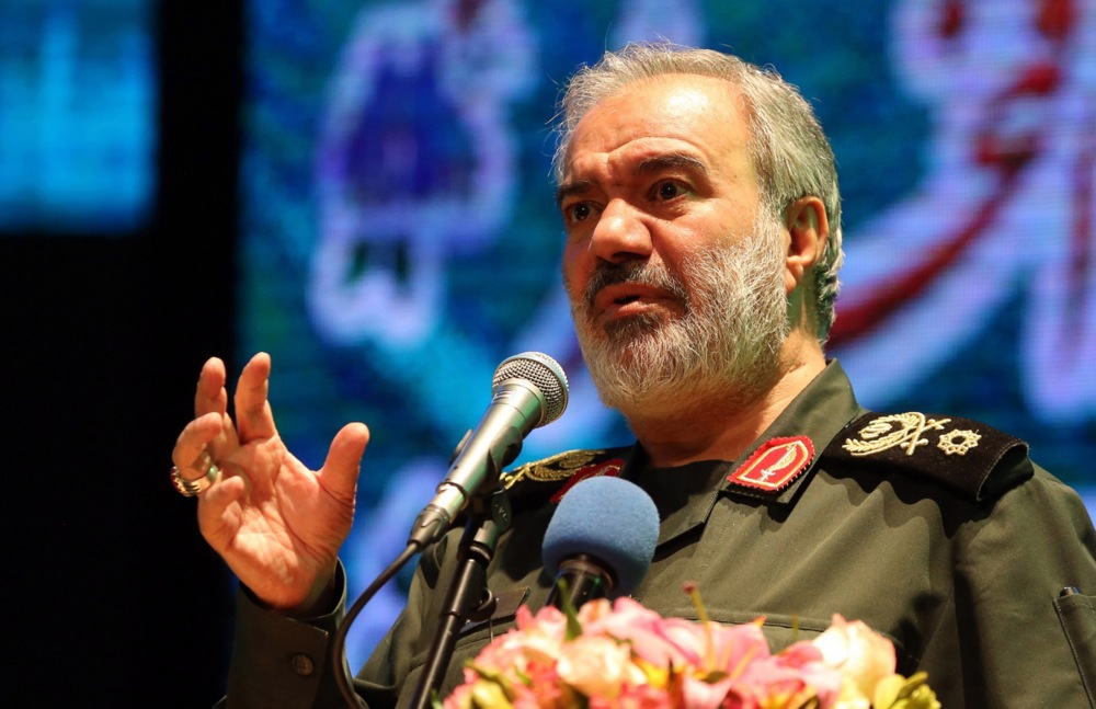 Basij week ceremony in Tehran
