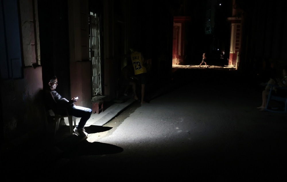 Blackout in Havana