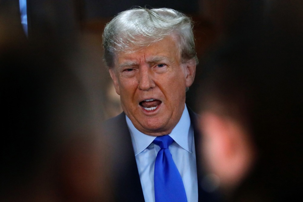 Former US President Donald J. Trump Attends Start of Civil Trial