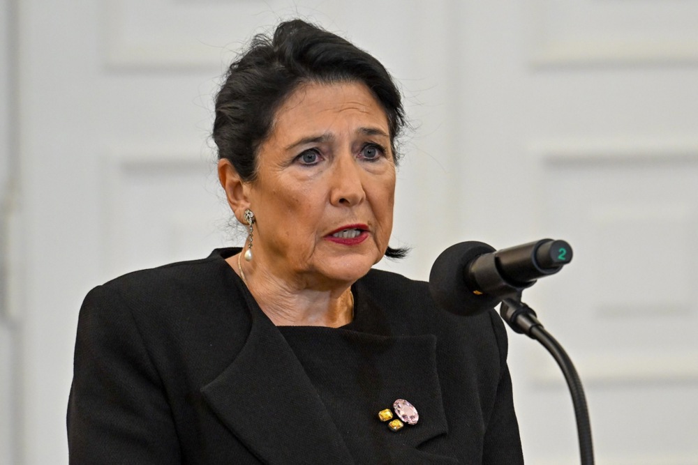 Georgian President Salome Zourabichvili vists Poland