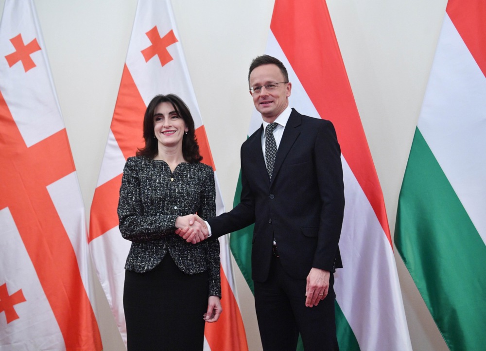 Georgian Foreign Minister Maka Bochorishvili visits Hungary