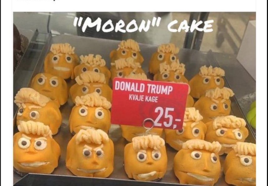 колачи Трамп морон