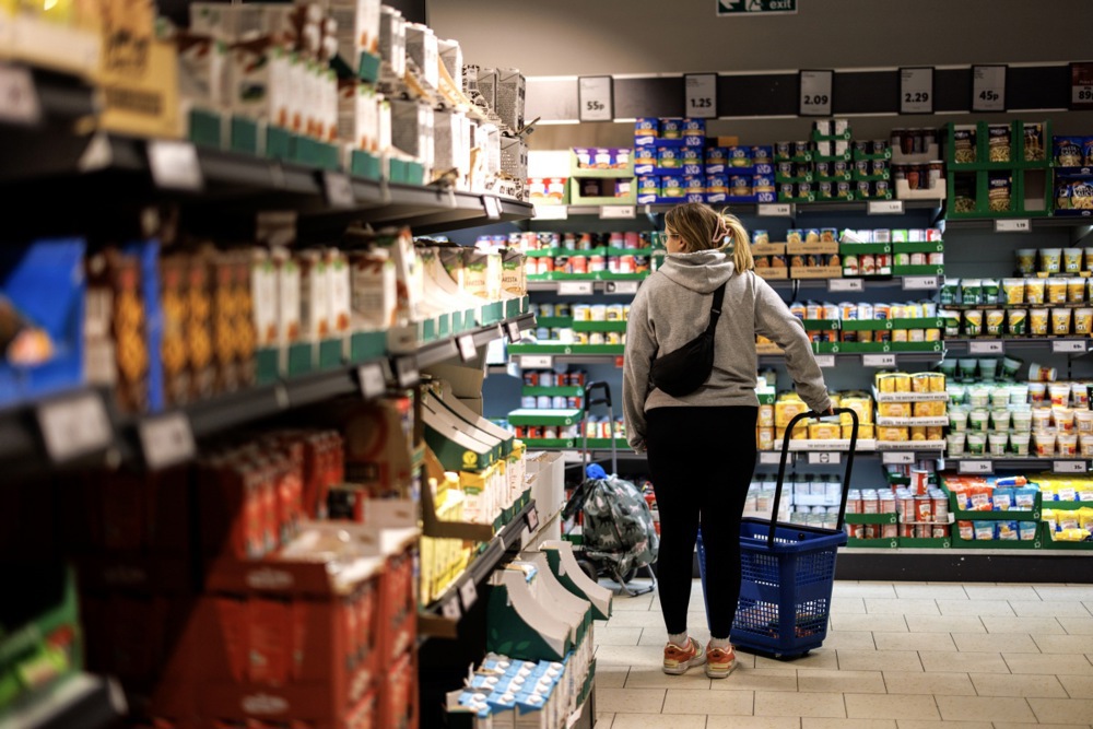 Britain's grocery price inflation falls to two-year low