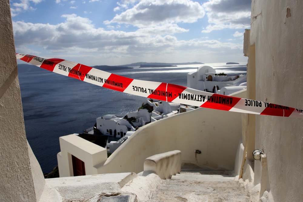 Wave of seismic activity recorded near the Greek island of Santorini