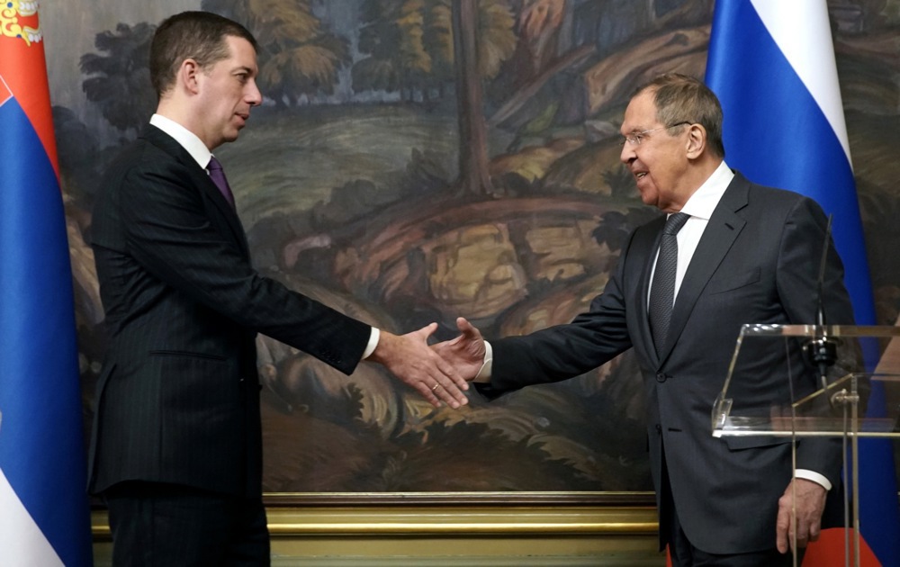 Serbian Foreign Minister Marko Djuric visits Moscow