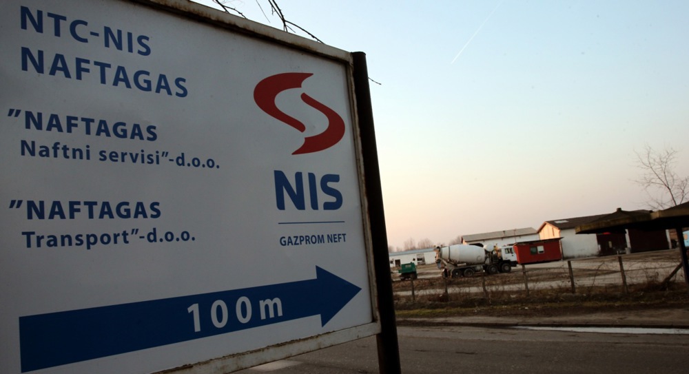 Nis Petrol oil refinery in Novi Sad