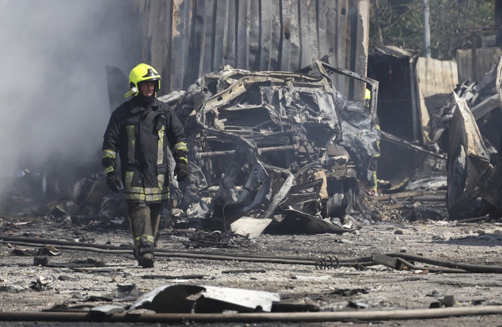 Украина масовни напади епа