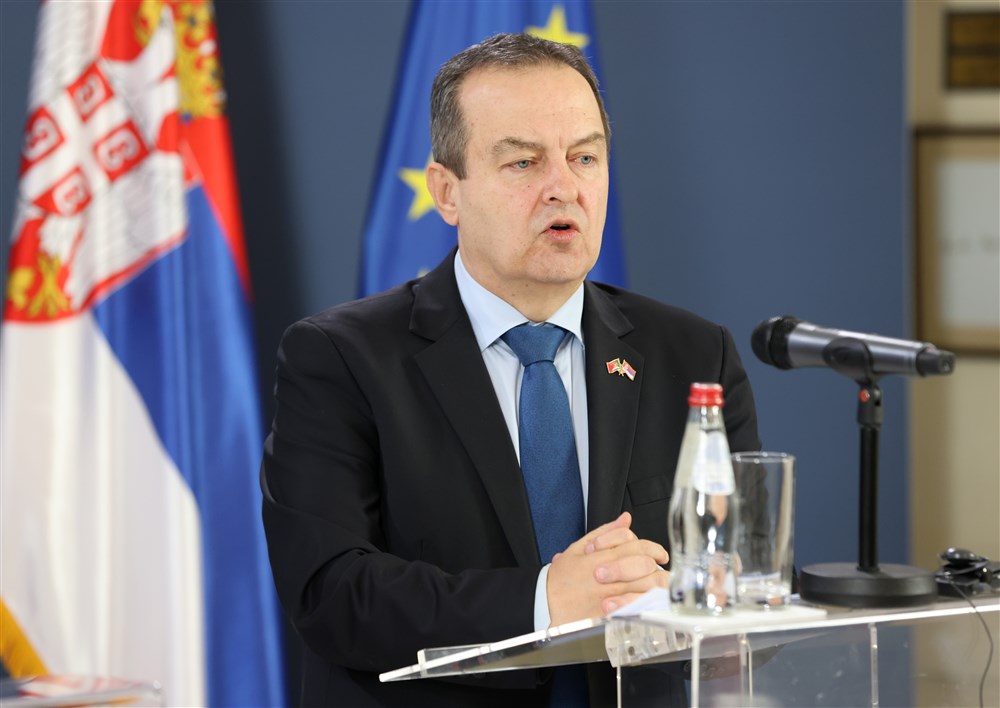 Portugal's Foreign Minister Joao Gomes Cravinho visits Belgrade