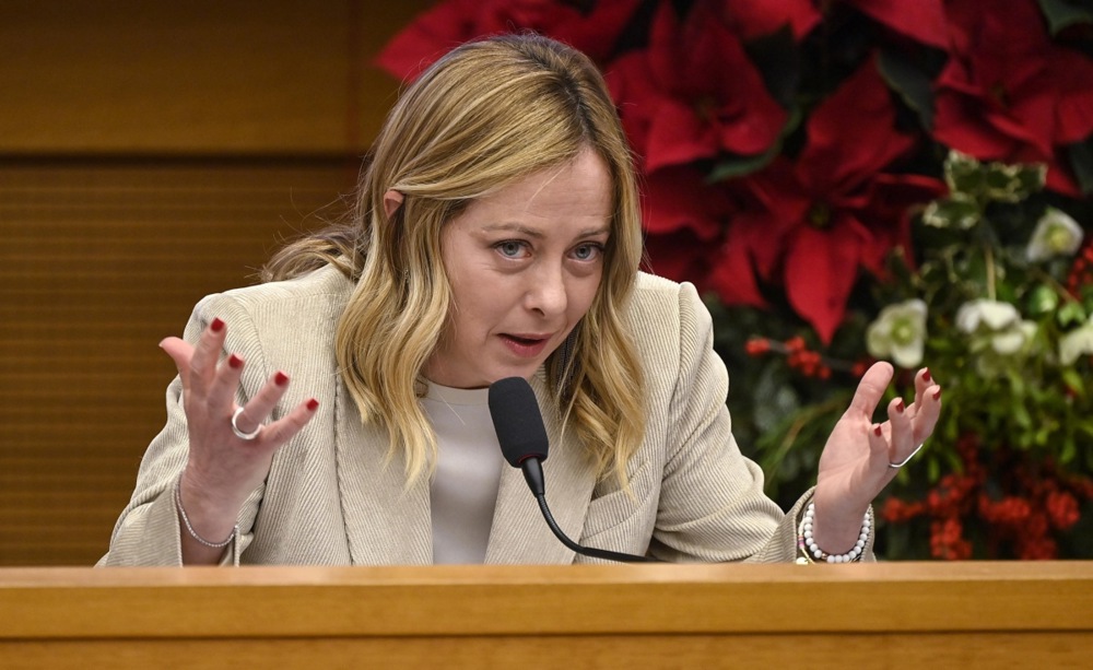 Italian Prime Minister Meloni holds traditional end-of-year press conference