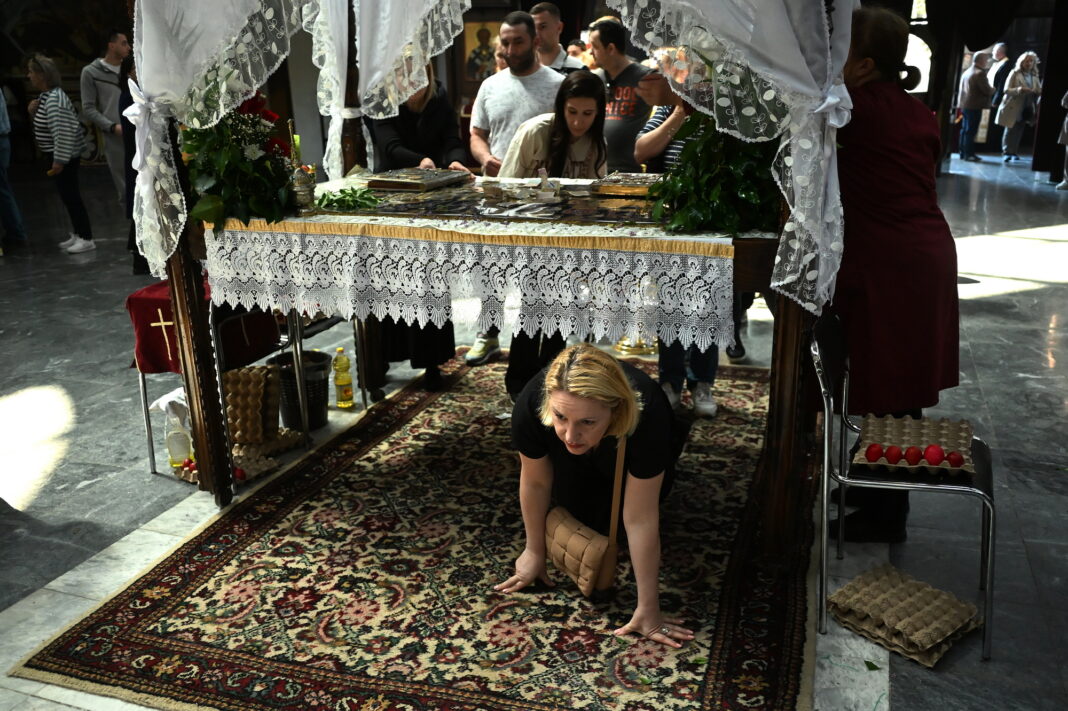 NORTH MACEDONIA-RELIGION -ORTHODOX - EASTER
