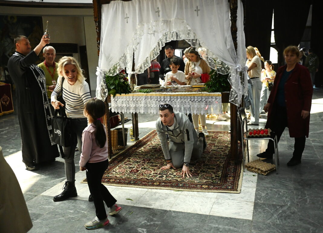 NORTH MACEDONIA-RELIGION -ORTHODOX - EASTER