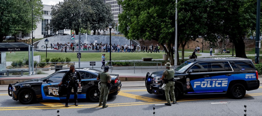 Pro-Palestine March in Atlanta, Georgia