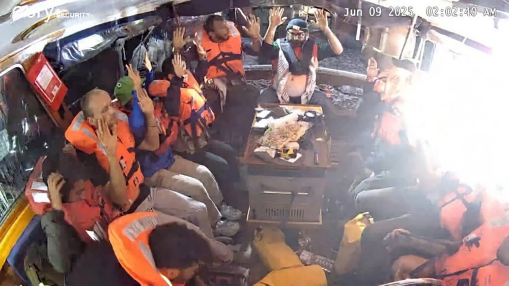 Israel intercepts Gaza-bound flotilla, activists face deportation