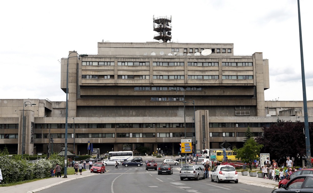 State TV station shuts down