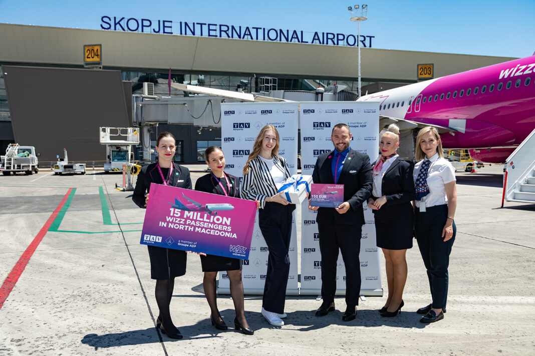 1 TAV M WIZZ AIR welcome 15M passenger