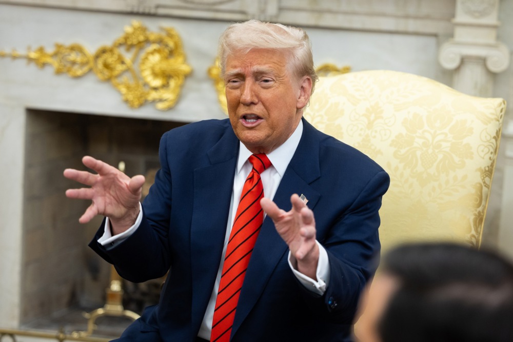US President Trump meets Canadian Prime Minister Carney at the White House